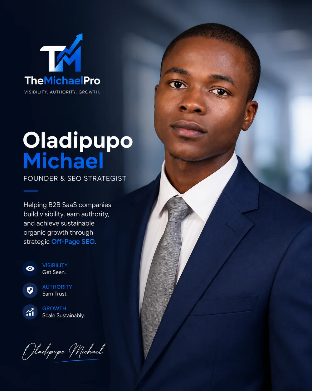 Oladipupo Michael, Founder & SEO Strategist
